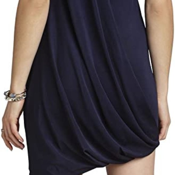 "Bcbg MAXAZRIA Evie Bubble Hem Dress" color -DINK  SZ L  NWT - Picture 6 of 9